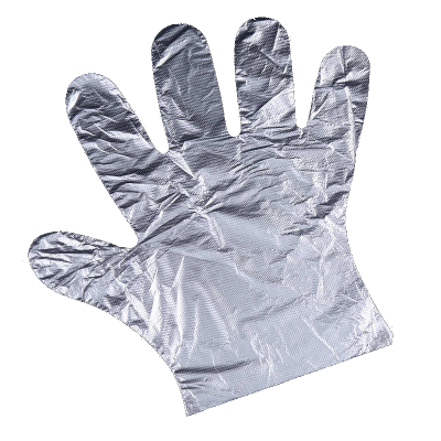 Полиэтиленовые перчатки - размер M